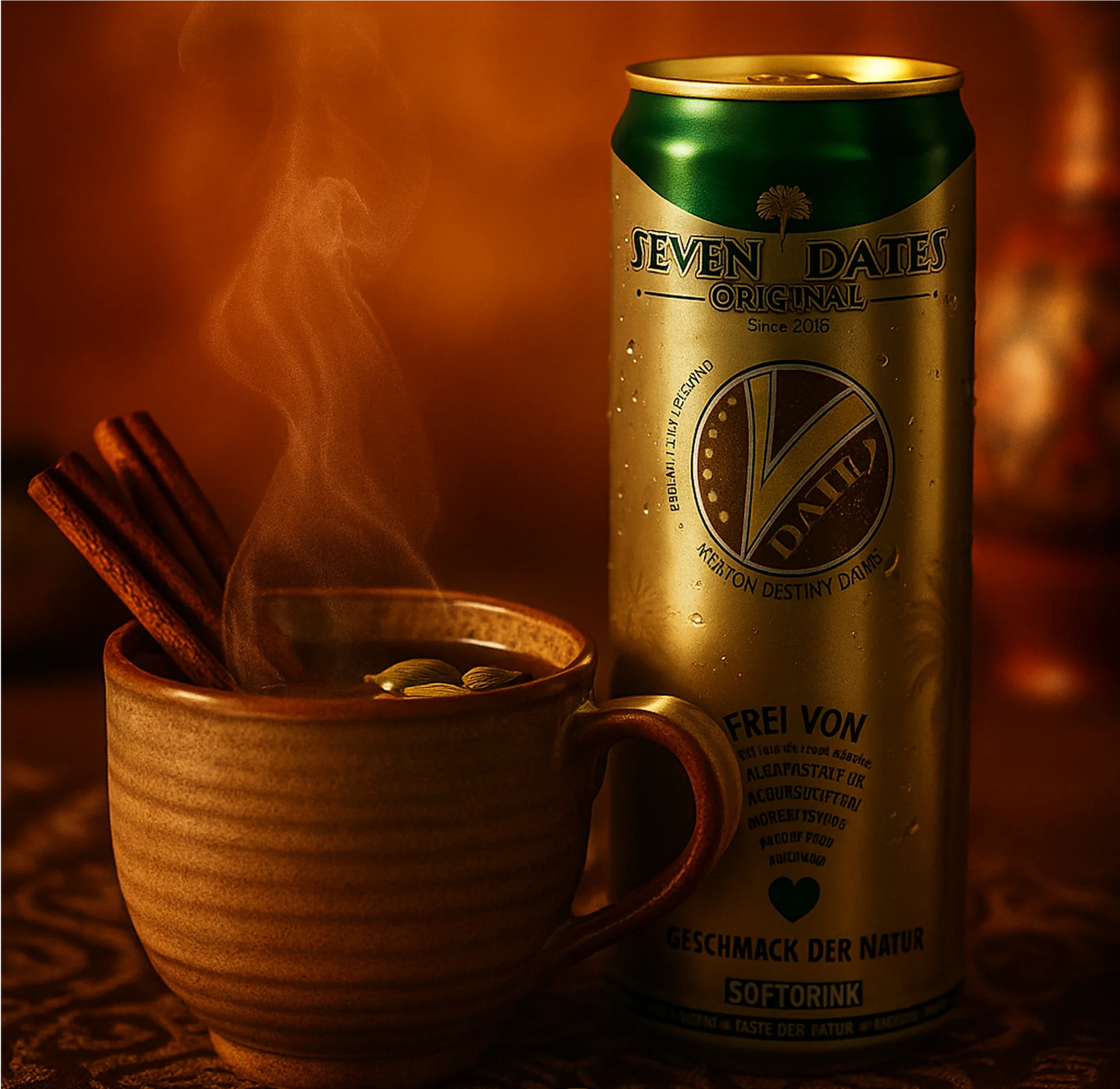 Abendlicher Chai-Genuss